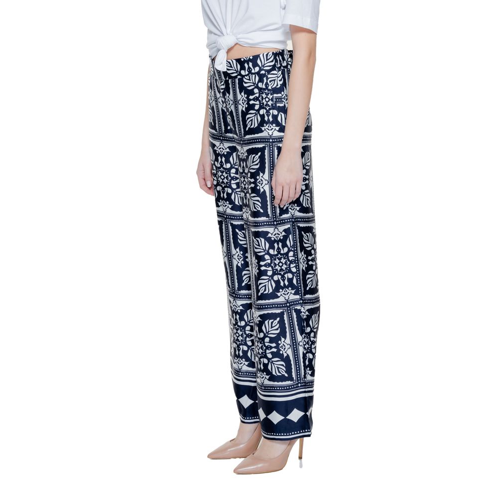 Street One Blue Viscose Pant